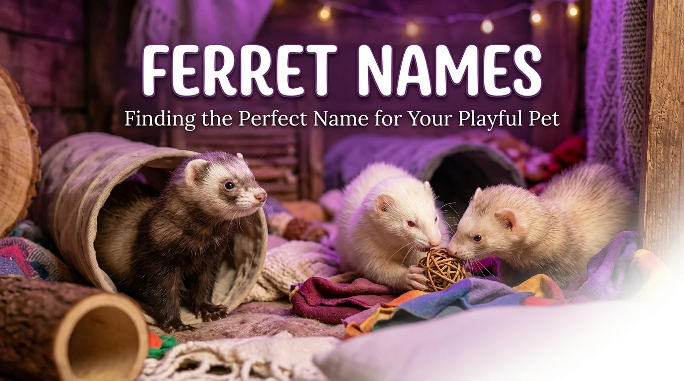 Ferret Names With Name Generator