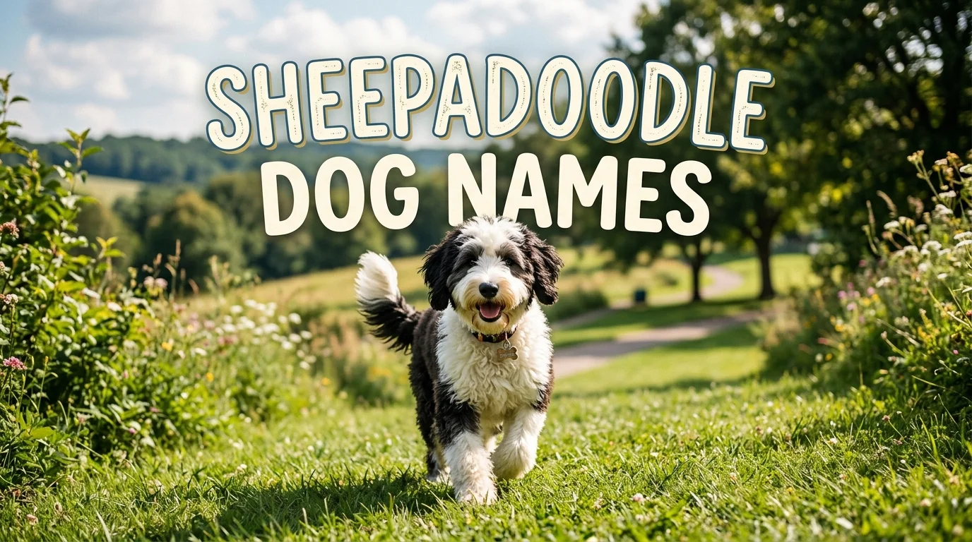 Sheepadoodle Dog Names With Name Generator