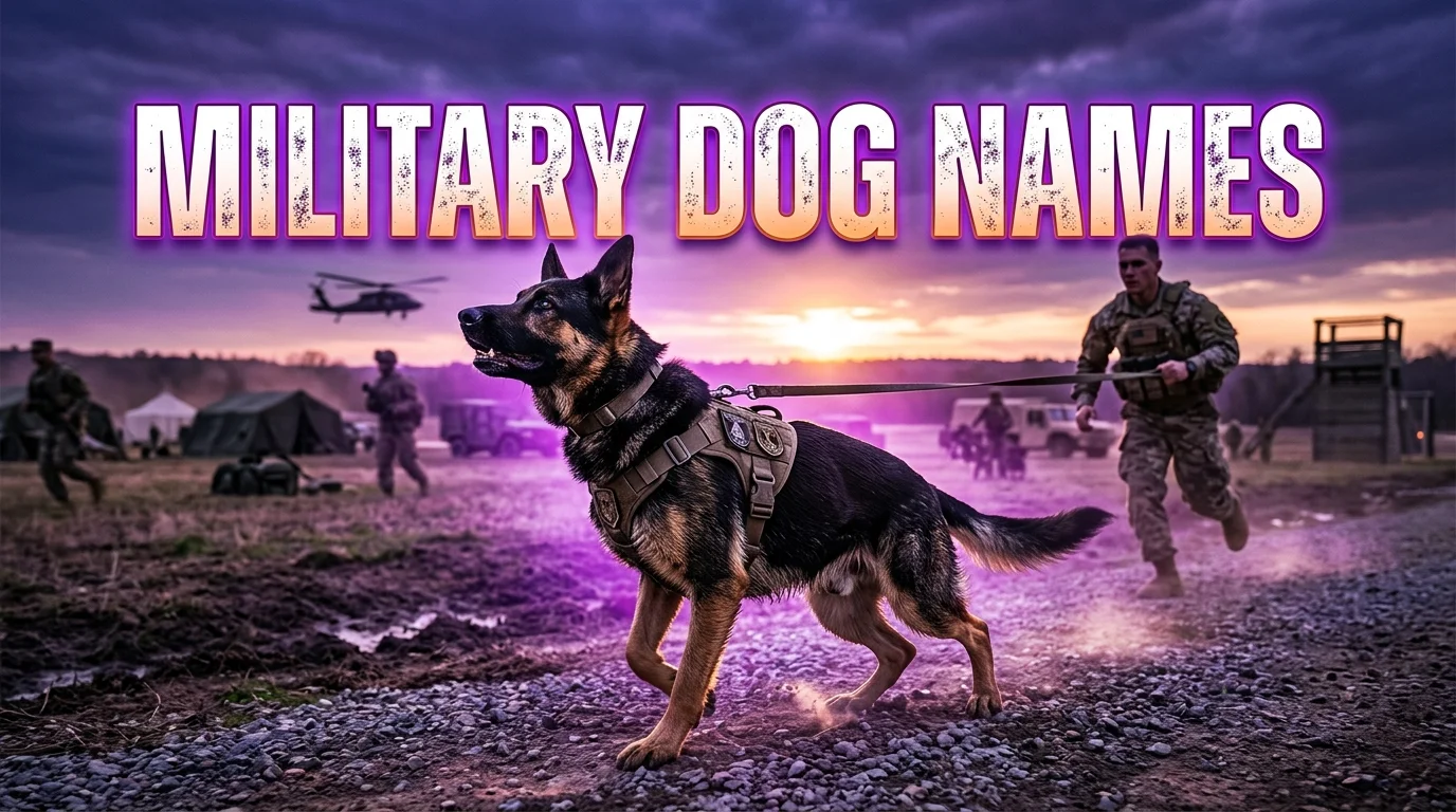 Military Dog Names With Name Generator