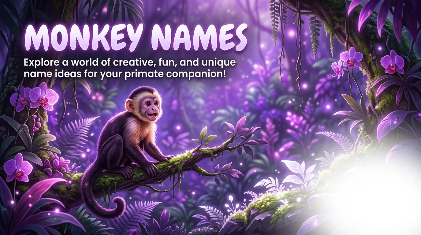 Monkey Names With Name Generator