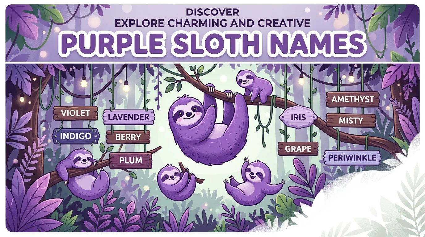 Sloth Names With Name Generator