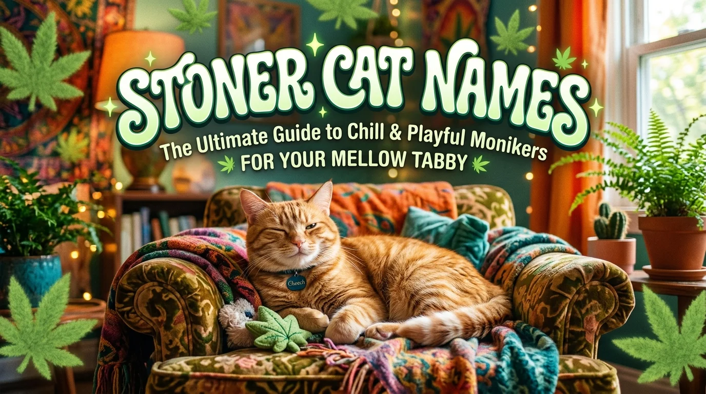 Stoner Cat Names With Name Generator